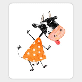 Florencia the Dancing Cow Magnet